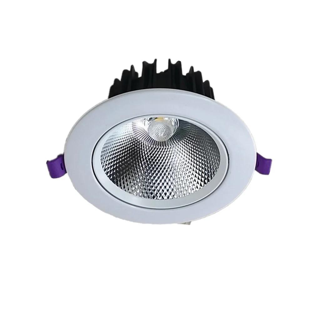 LED Ceiling Light Spotlight COB Chip Downlight Embedded Whiteshopping Mall Hotel Living Room Office Lighting Project 5W7W12W18W