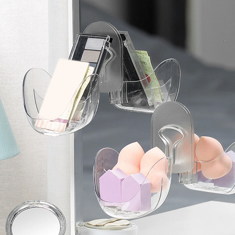 Multifunctional Beauty Egg Facial Cleanser Storage Rack Powder Puff Finishing Gourd Cotton Drying Drain Rack Home Decoration