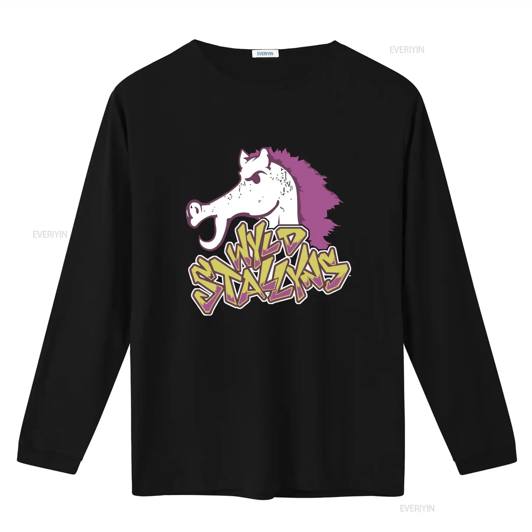 Bill And Ted Purple Stallyn Wild Movie T Shirt for Casual vintage Washed Stretched Breathable Top For Everyday Wear Unisex
