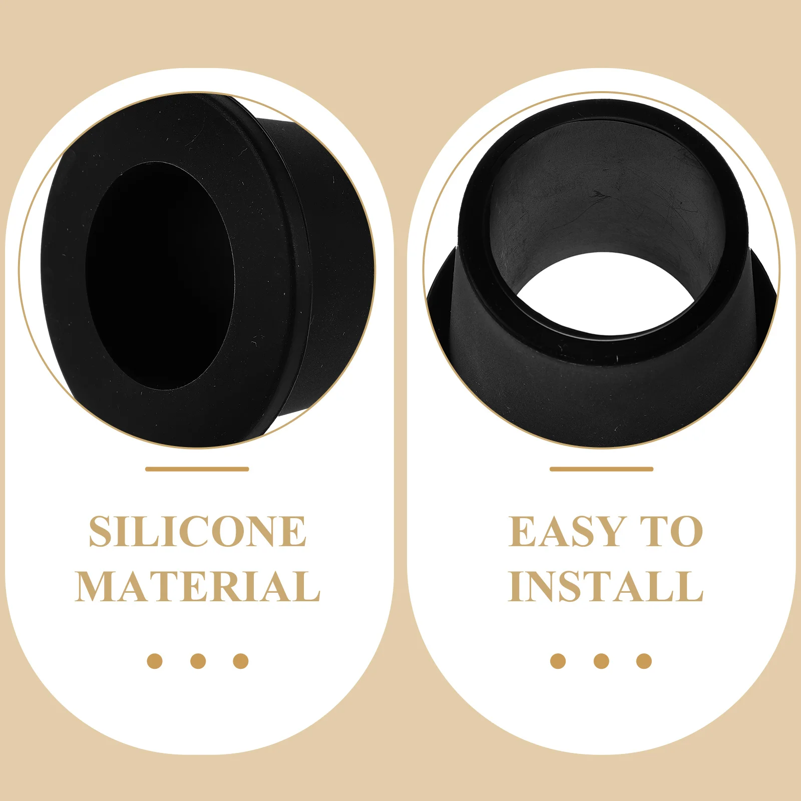 

Silicone Table Umbrella Stabilizer Patio Parasol Hole Plug White Anti Slip Vibration Damping Cover Outdoor Furniture Accessories