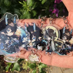 Game Honkai: Star Rail Imbibitor Lunae Dan Heng Cosplay COSTUME Acrylic Key Chain Keychain Accessories Backpack Pendant Gift