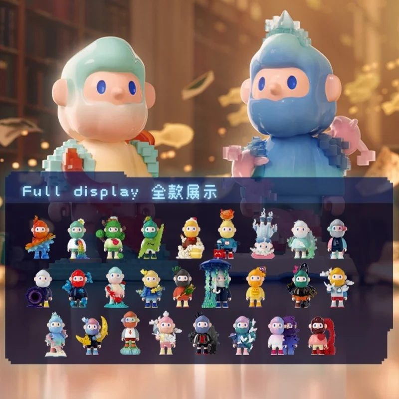 

Searching For Unicorn Farmer Bob Next Generation I Pixel Universe Series Blind Box Desktop Ornament Mysterious Box Birthday Gift