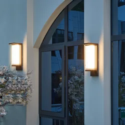 Stainless Steel Waterproof IP65 Lighting Outdoor Waterproof Wall Lamps Aisle Porch Wall Lights Waterproof Exterior Wall Fixtures