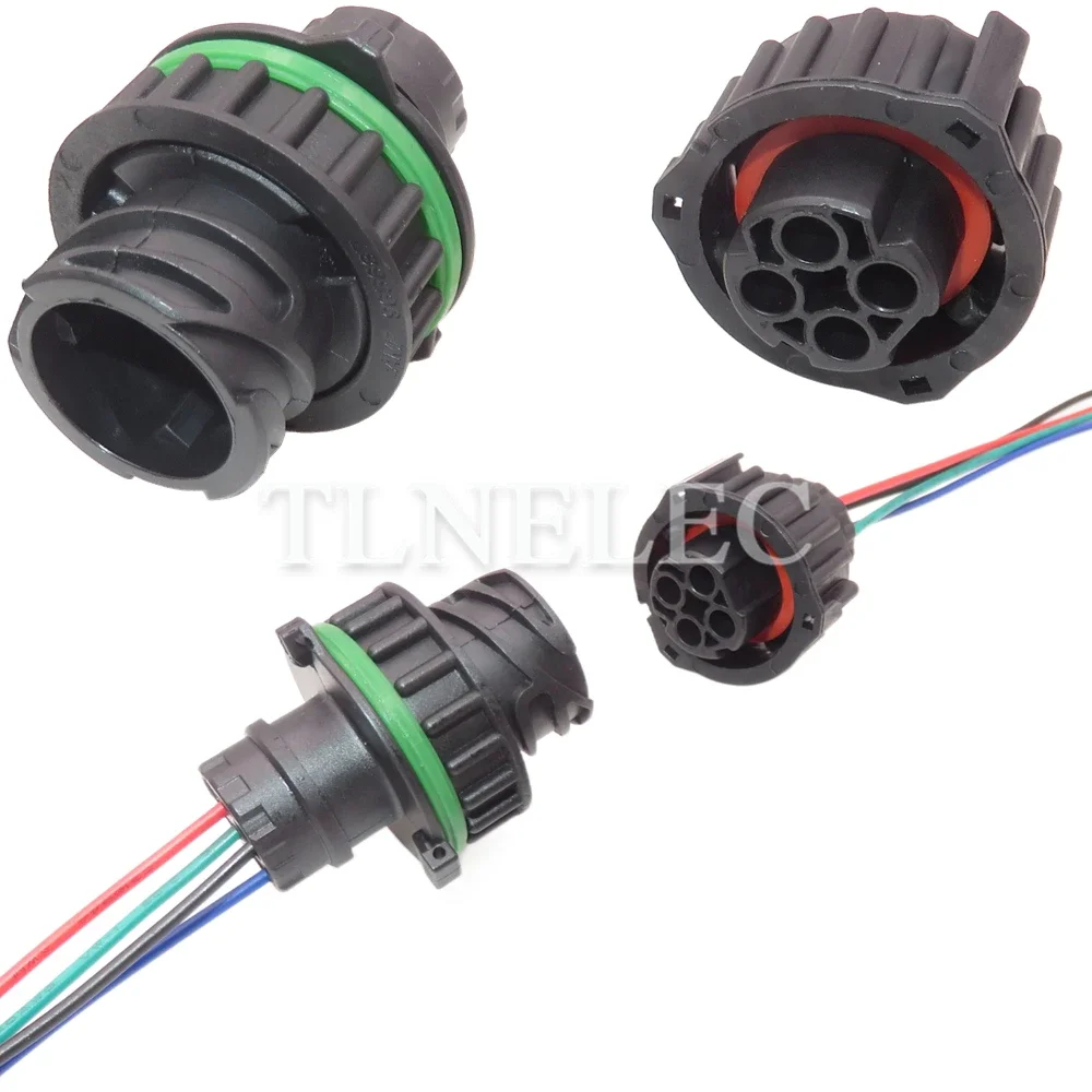 4 Pin Way Automobile Odometer Speed Sensor Sealed Socket with Wires Car Wire Harness Sockets 1-967402-1 1-967325-1