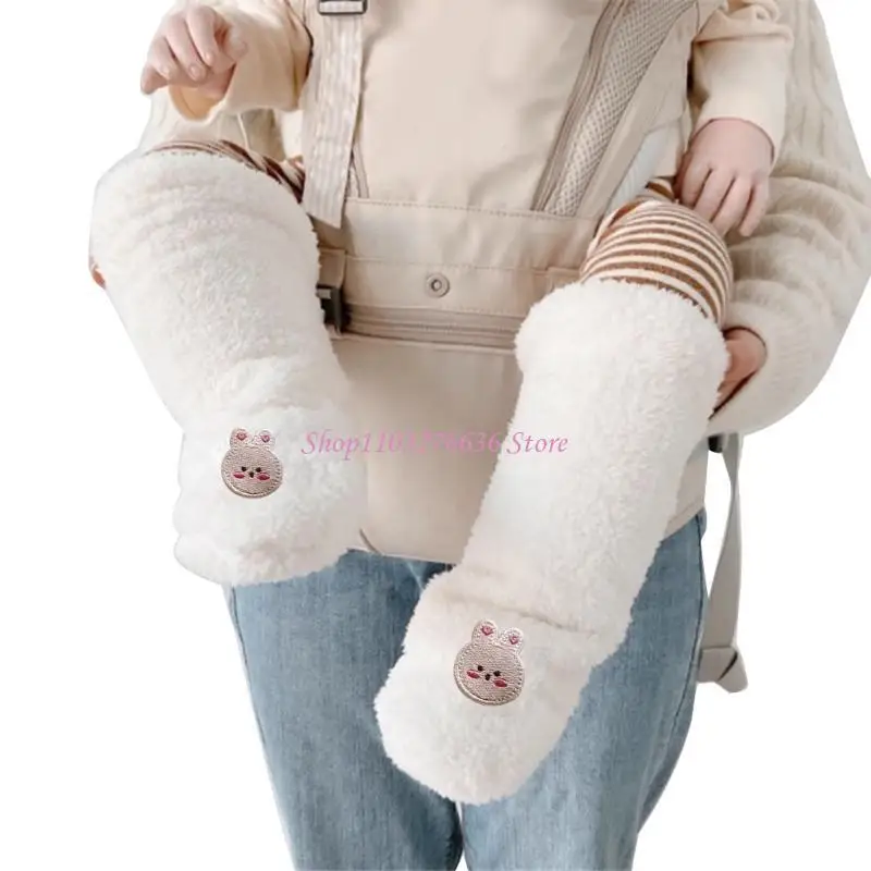 R6FD Infant Floor Socks Toddler AntiSlip Cartoon Socks Soft Floor Shoes Winter Warm Socks for Kids 0-8Y Children Accessories