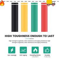 328Pcs Cable Heat Shrink Tubing Sleeve Wire Wrap Tube 2:1 Assortment Kit
