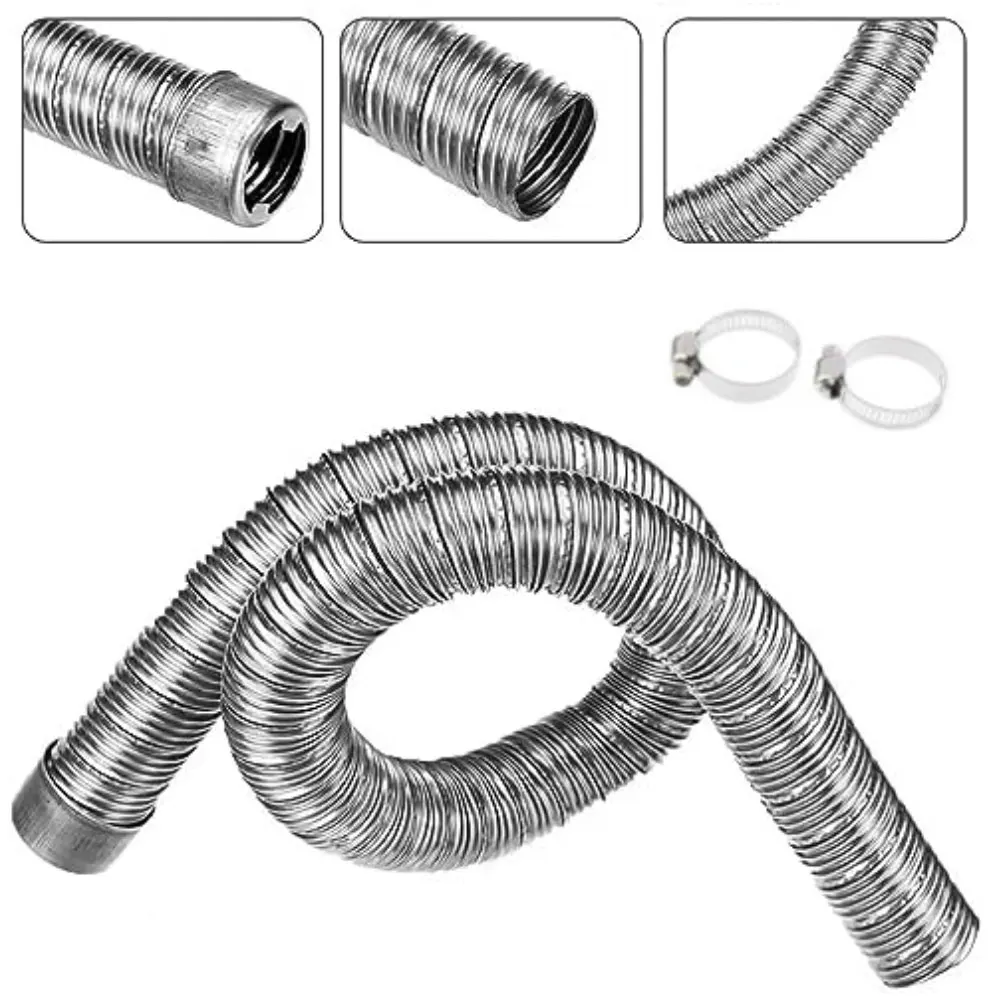 خرطوم عادم سخان ديزل 100 سم / 200 سم لـ WEBASTO وEERSPACHER سخانات هواء لوقوف السيارات بالديزل