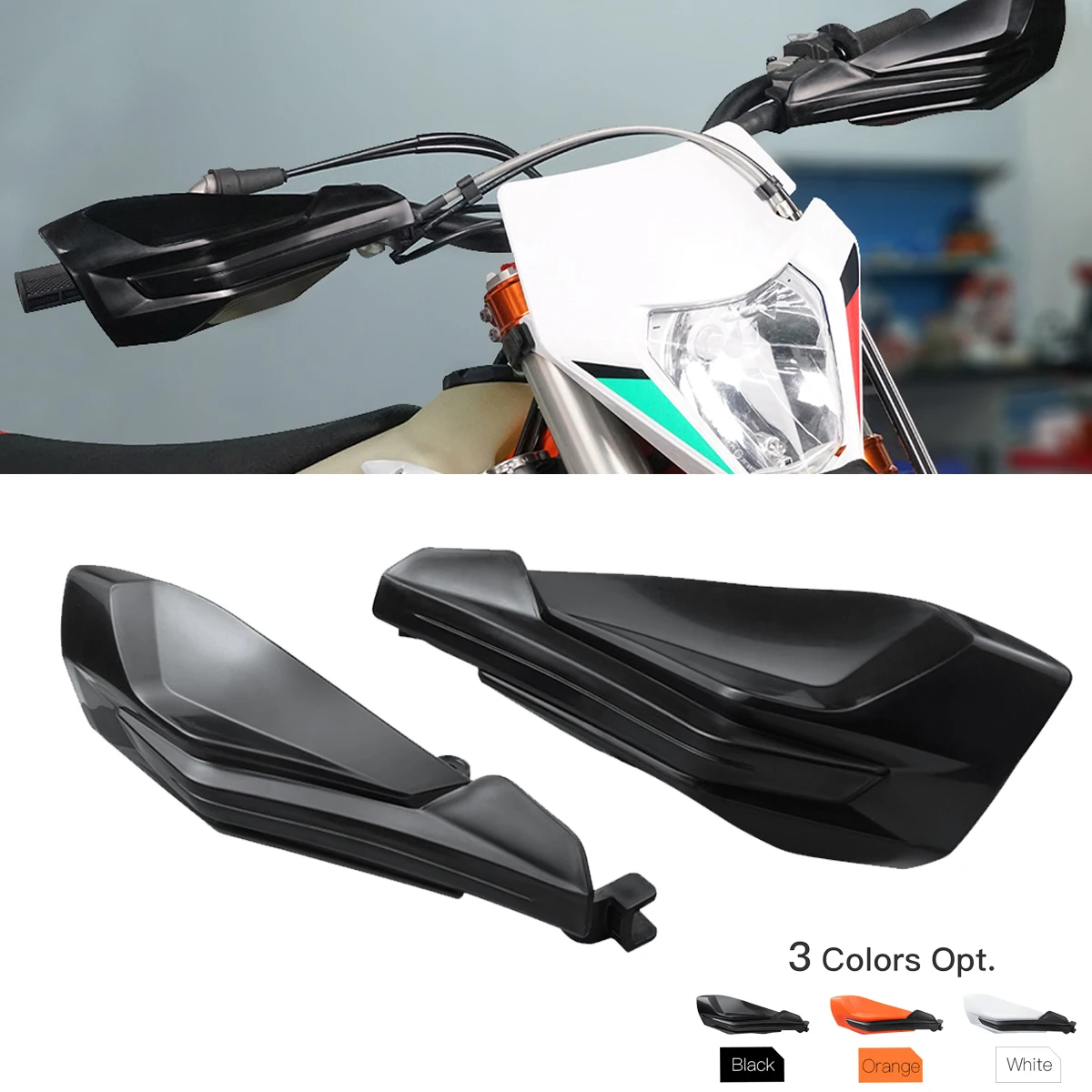 

For KTM EXC 300 2014-2023 EXC EXC-F XCW SX SXF XC XCF TPI Six Days 125 250 300 350 450 500 Motorycle Handlebar Guards Handguard