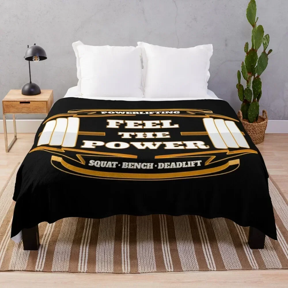 

Powerlifting Power Deadlift Throw Blanket Soft Beds Summer Beddings Giant Sofa for babies Blankets