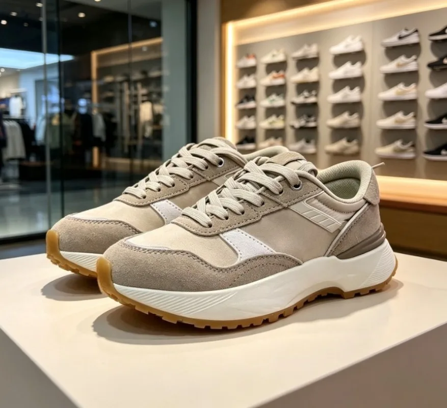 Men Women Chunky Sneakers Retro Classic Comfortable All-Match Outdoor Jogging Casual Travel Daily Walking Athletic Shoes