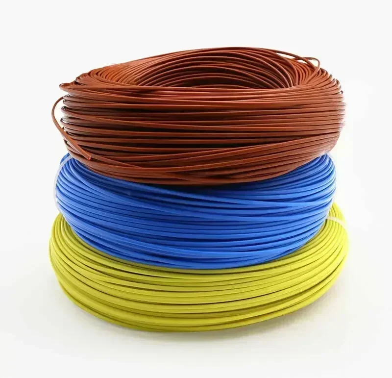 2m/5m/20m/100m 2-Cores K J T Type Thermocouple Wire PTFE Cable Stranded Compensation 0.3/0.5mm