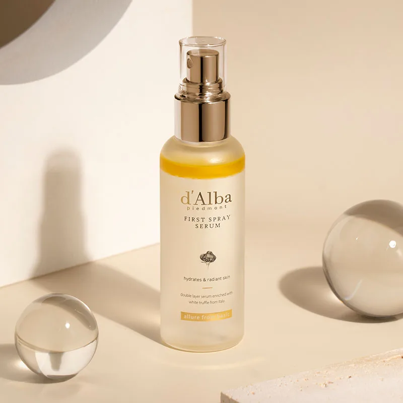 d'Alba SPF50+100ml White Truffle Serum Toner Moisturizing Glowing Facial Setting Spray Hydrating Nourishing SkinCare Essence