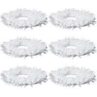 【Today Only】24Pcs Mopping Cloths For Yeedi Mop Station Self-Cleaning Robot Replacement Mop Cleaning Pad Vacuum Cleaner Parts