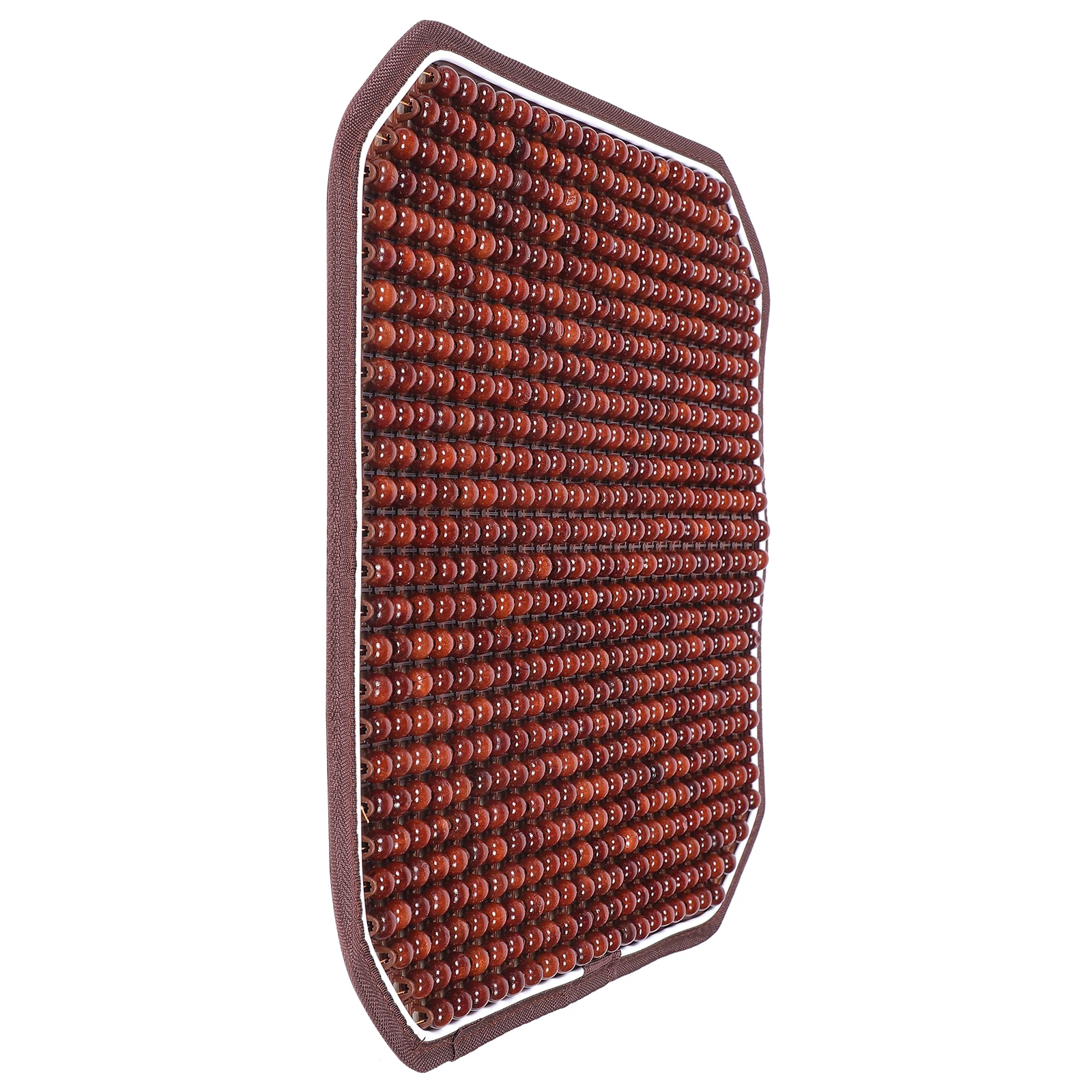 

Wooden Bead Cushion Car Seat Pad Office Chair Cover Cooling Breathable Chairs Ergonomic Health Practical Gift