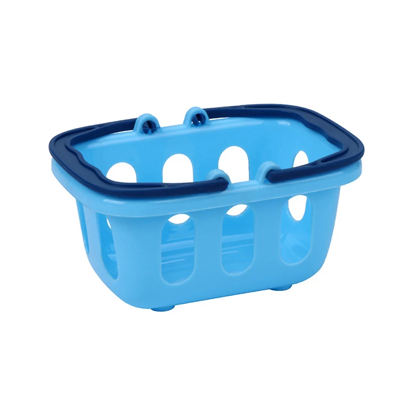 Doll House Supermarket Shopping Basket Simulation Mini Fruit And Vegetable Basket Doll House Accessories