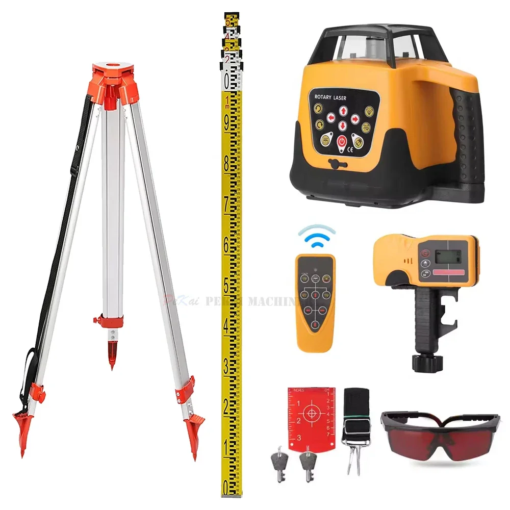 Automatic Outdoor Red Beam Measuring Self-leveling 500m Tool Shop Laser Level Set with Laser Levels Tripod