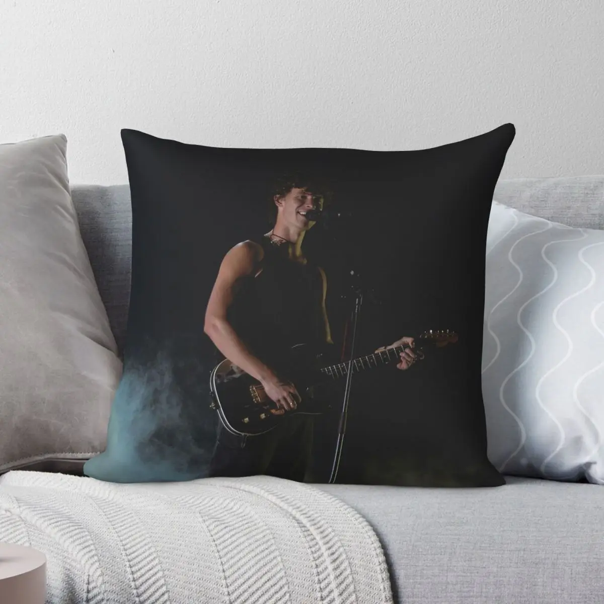 Shawn Mendes On The Road Again Square Pillowcase Polyester Linen Velvet Printed Zip Decor Pillow Case Car Cushion Cover