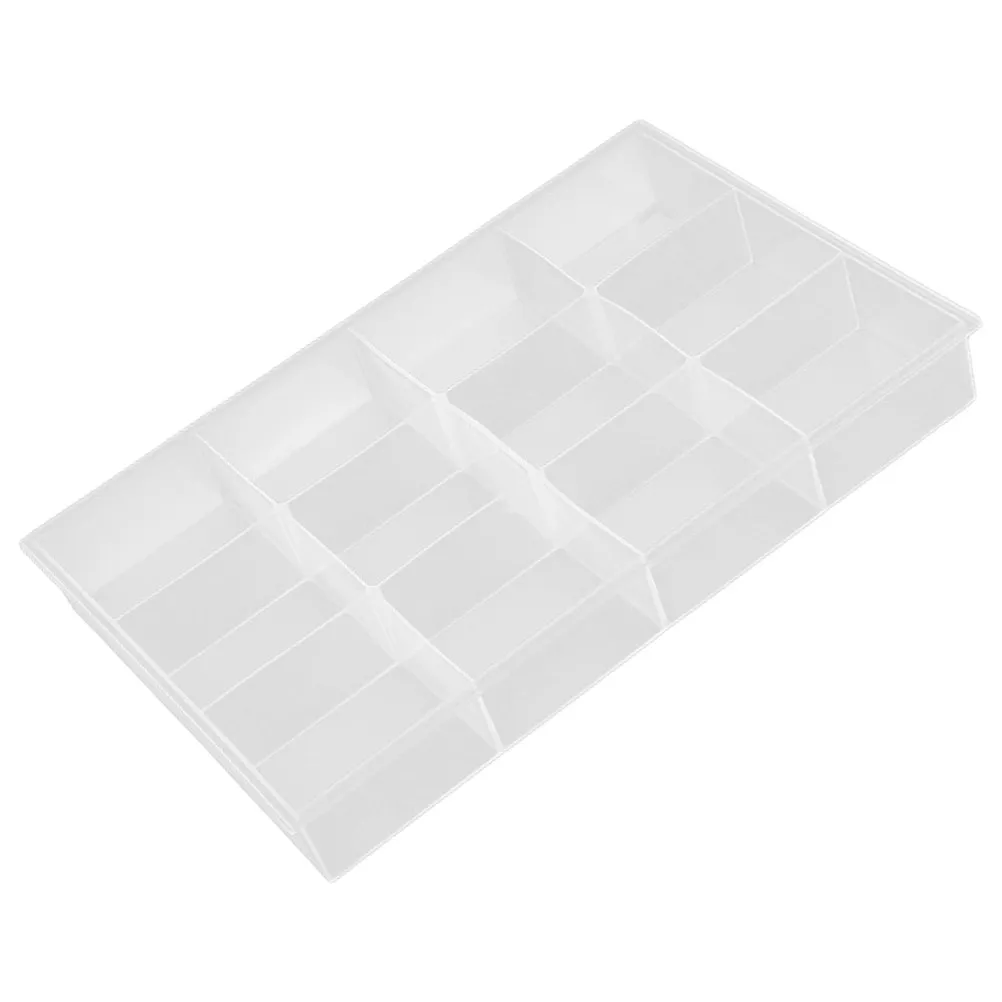 

Пластиковый лоток для украшений из полипропилена, изящный демонстрационный и универсальный органайзер для хранения колец, ожерелий, серег