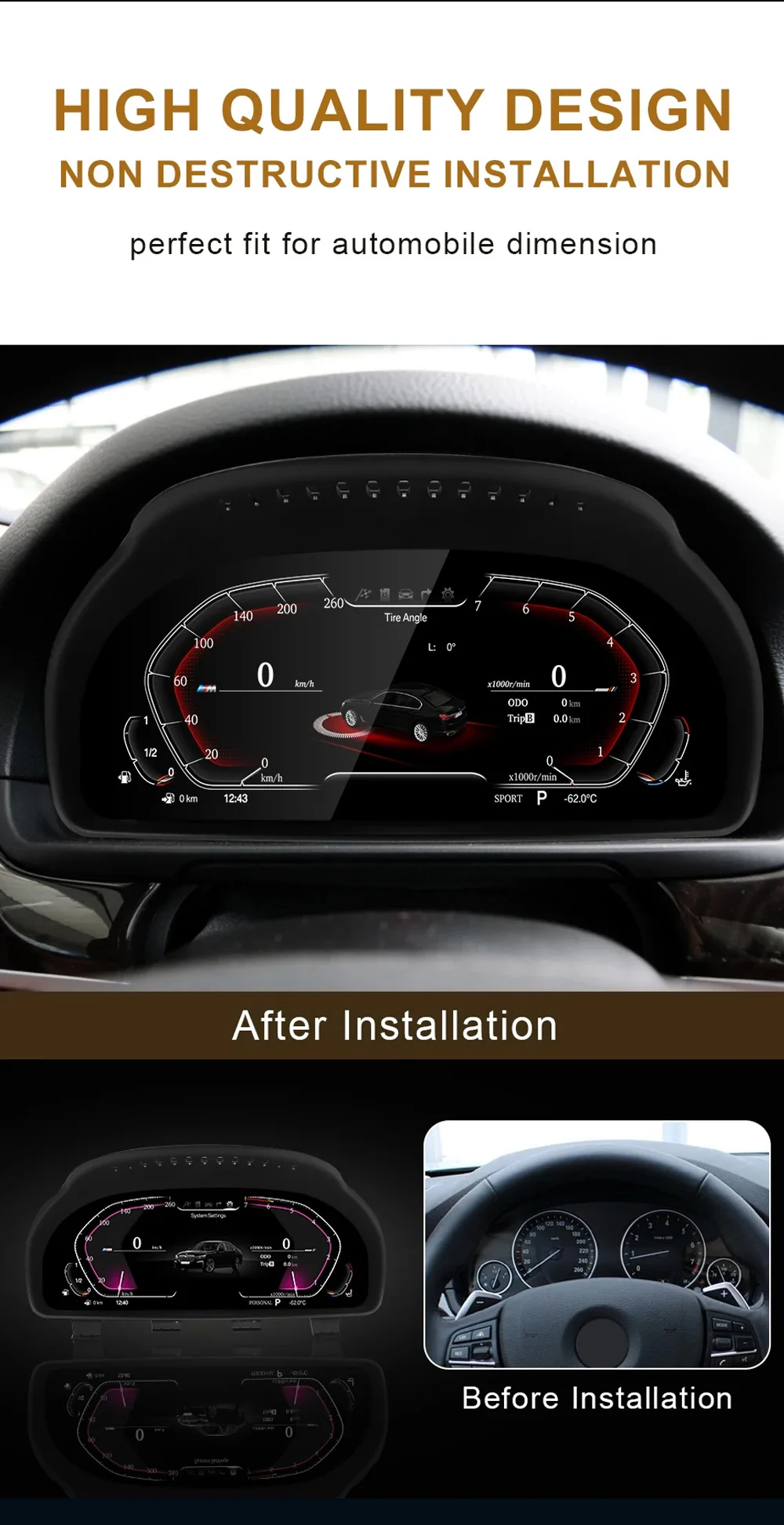 For Bmw 5/6/7 Serie…