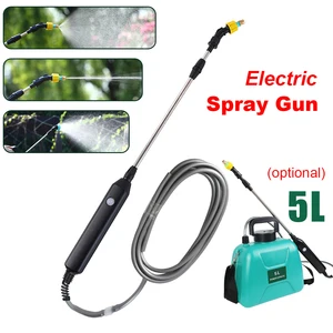 Penyemprot Listrik Pistol Semprot Otomatis Tuan Tanaman Kebun Alat Irigasi Isi Ulang USB Kaleng Penyiram Ember 5L Opsional 12 penyemprot pemicu penjualan terbaik - №
