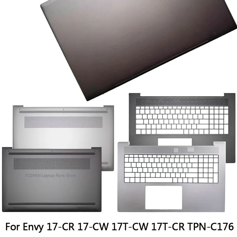 

Новинка для ноутбука Envy 17-CR 17-CW 17T-CW 17T-CR TPN-C176, задняя крышка ЖК-дисплея, упор для рук, верхняя часть корпуса, нижняя опора, серебристый/коричневый