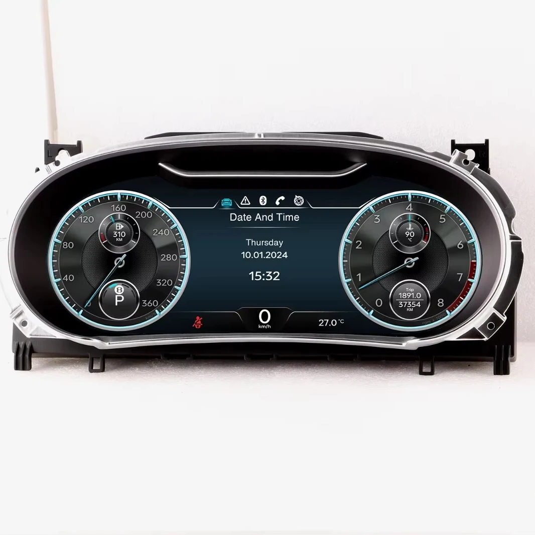 

New Car LCD Digital Dashboard Panel Virtual Instrument Cluster CockPit LCD Speedometer For Bentley Series 2012-2017