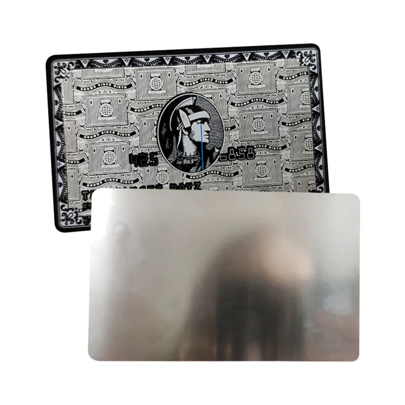 custom.Professional Customization Stainless Steel Business Card High Quality Metal Membership Card