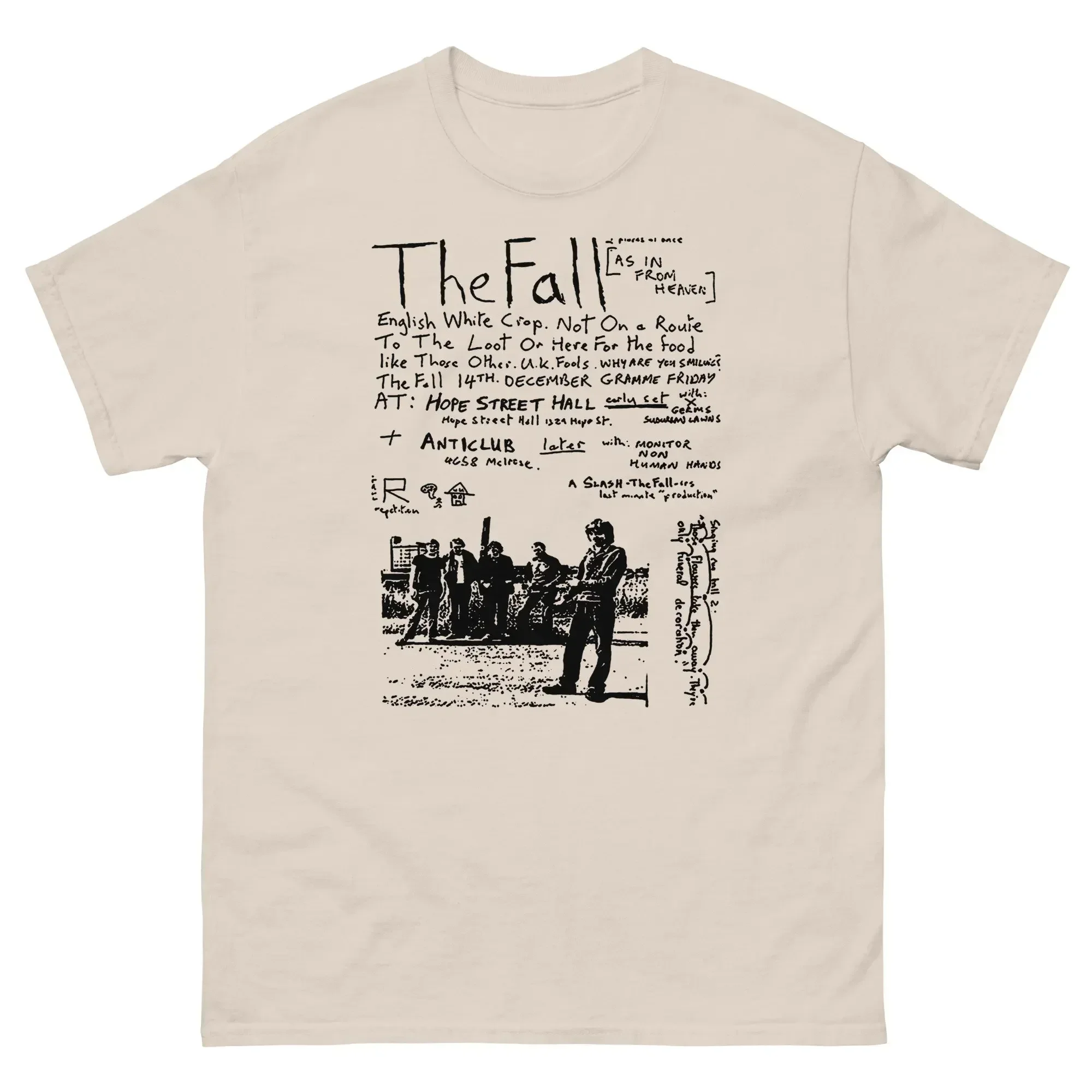 80s post punk band Men's classic tee