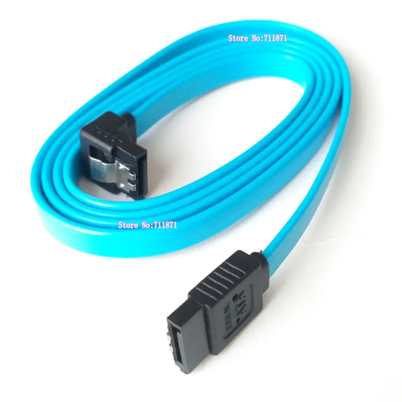 Right Angle Elbow 6GB sATA 3.0 Data Cable Line Male to Male 90 Degree Serial ATA 3.0 DATA Line Cable SATA3 SATA3.0 Wire Cord