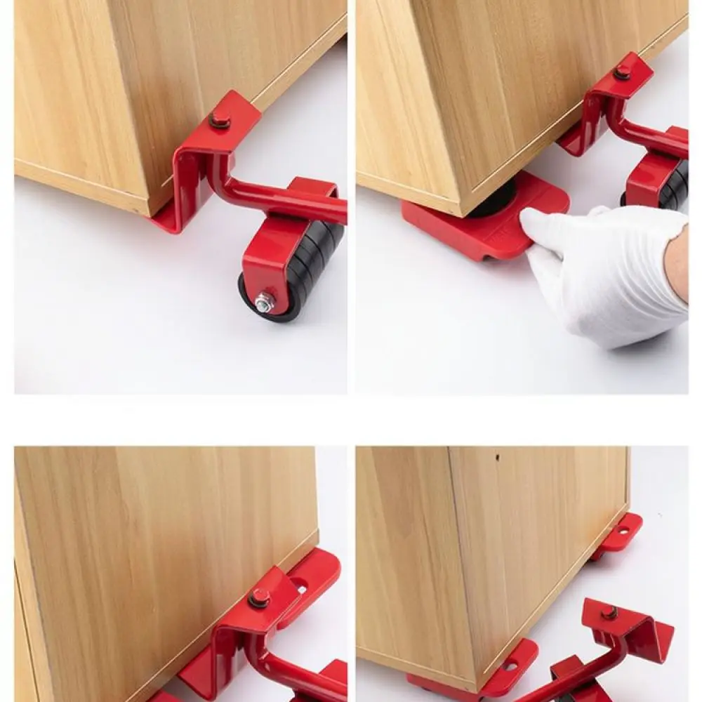 Easy Furniture Lifter Mover Set Heavy Duty Appliance Roller Slider Transport Tool Hardware Equipment For Moving House