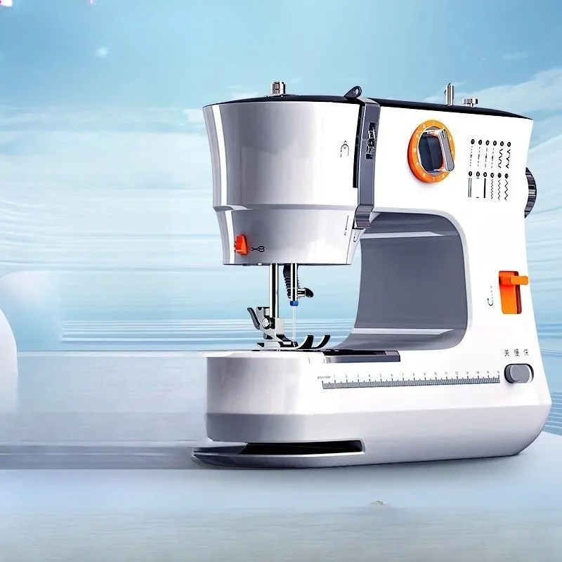 

Double needle double line household small sewing machine