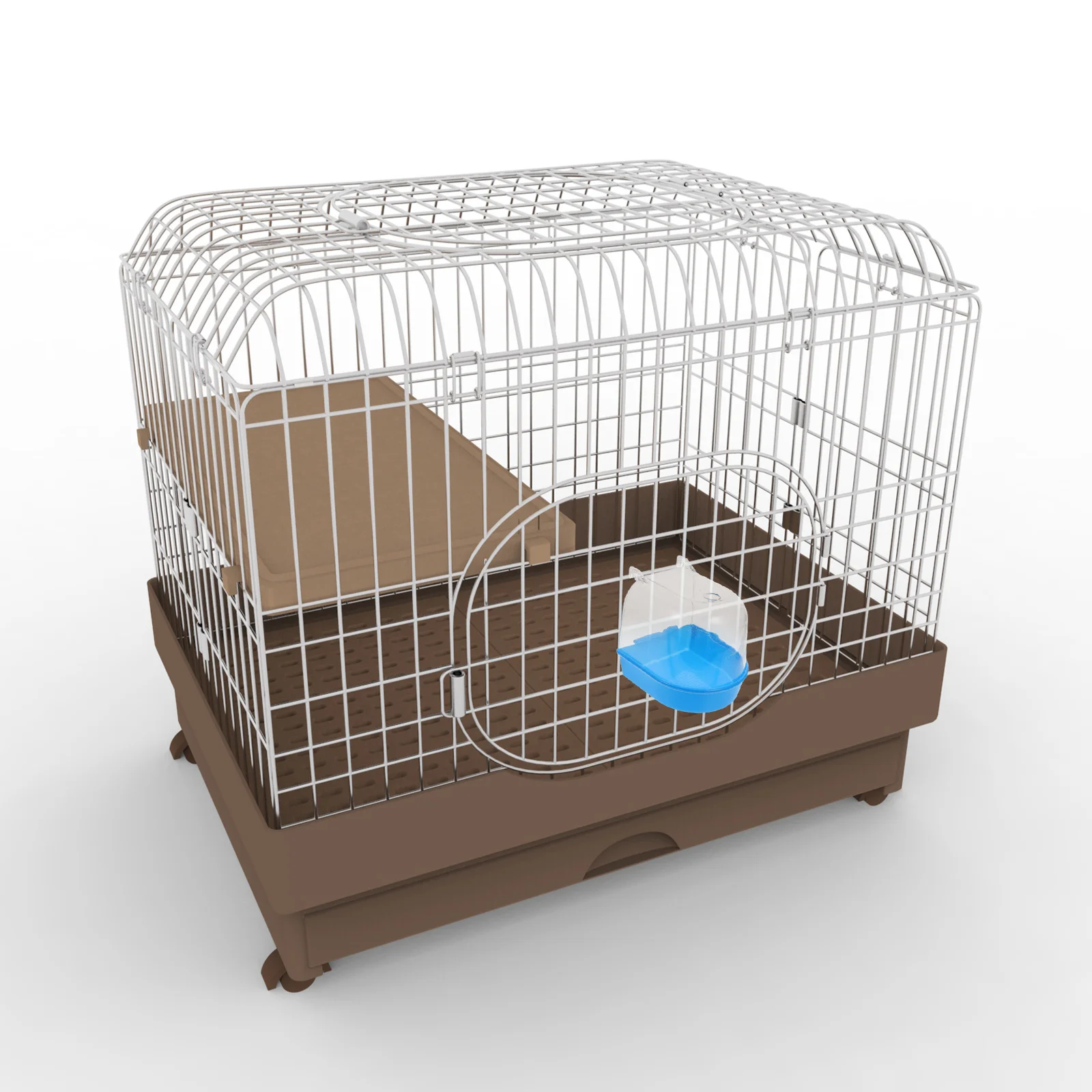 

Bird Bath for Cage Parrot Bath Box Small Birds Plastic Bathtub Birdcage Accessory Parakeet Cockatiel Budgerigar Canary