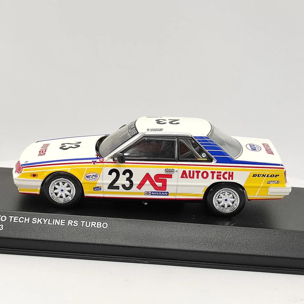 Defectivo KYOSHO escala 1:43 AUTO TECH Skyline RS modelo de coche de aleación turboalimentada