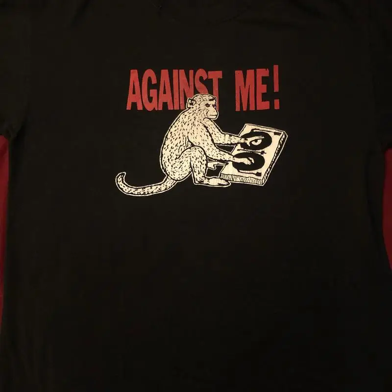 

Редкая футболка Against Me Band Concert Tour For Fan всех размеров от S до 5XL