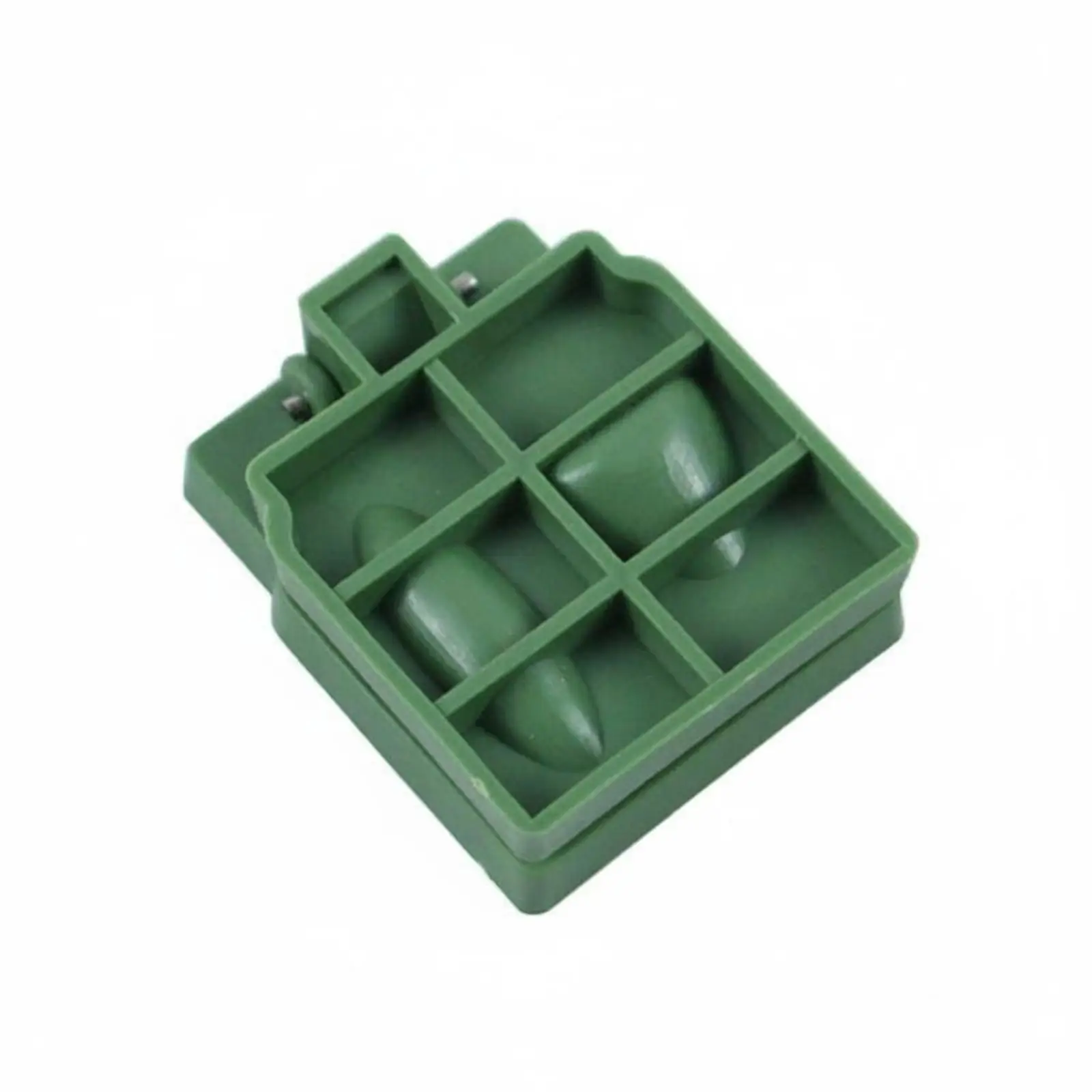 Fishing Mold Compact Clamshell Design PP Plastic Former DIY Equipment for Fish Lure Making