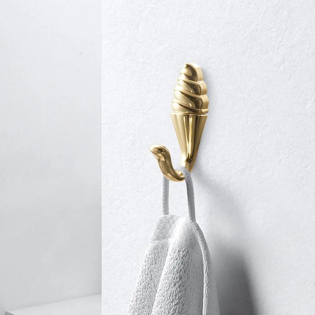 Ice Cream Style Zinc Alloy Metal Wall Hooks Coat Hangers for Keeping Entryways and Bathrooms Organized and Stylish