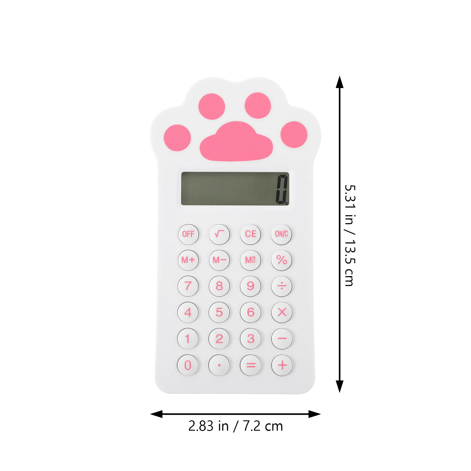 Solar Powered For Students Creative Design Portable Electronic Calculator Cute Pocket Size Student Gift Office Use Basic