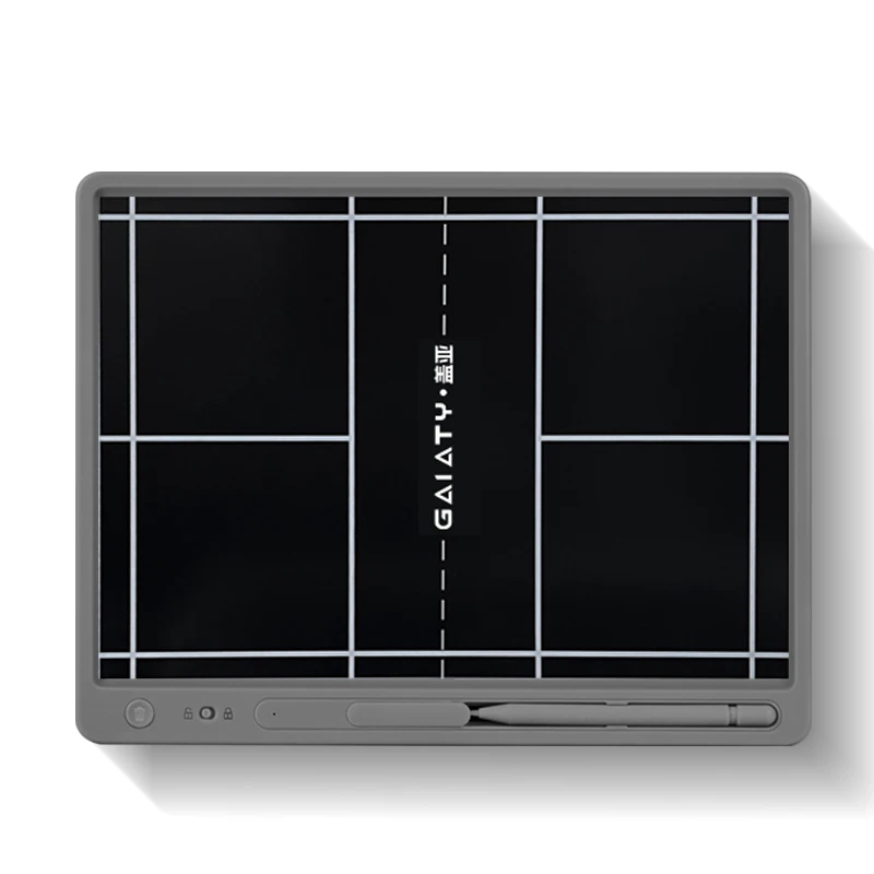 15in LCD Electronic Badminton Volleyball Hockey Futstal Flying Disc Coach Board Digital Strategy Tactic Board Training Equipment