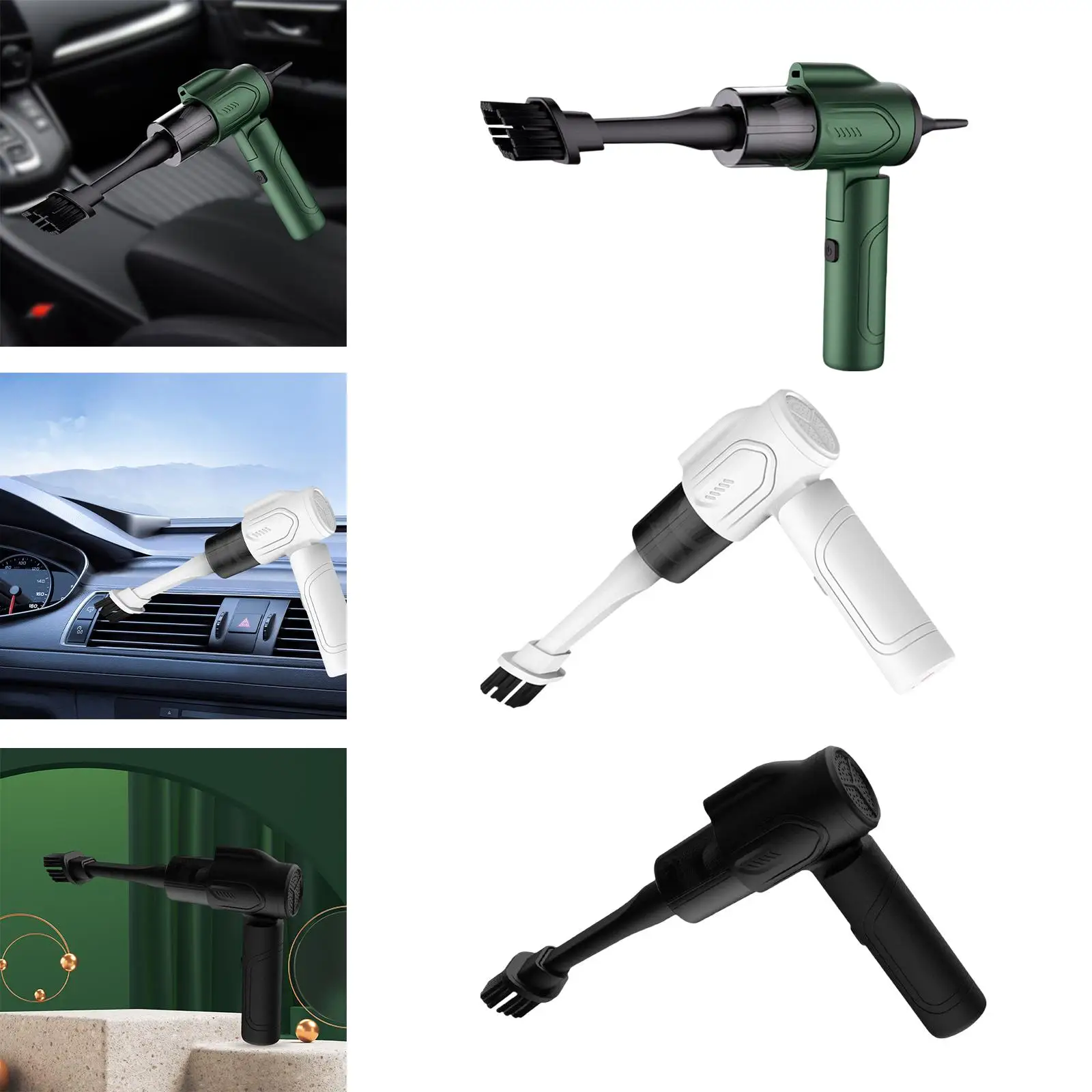 

Portable Car Vacuum Washable Filter Foldable for Home Vehicle Carpet