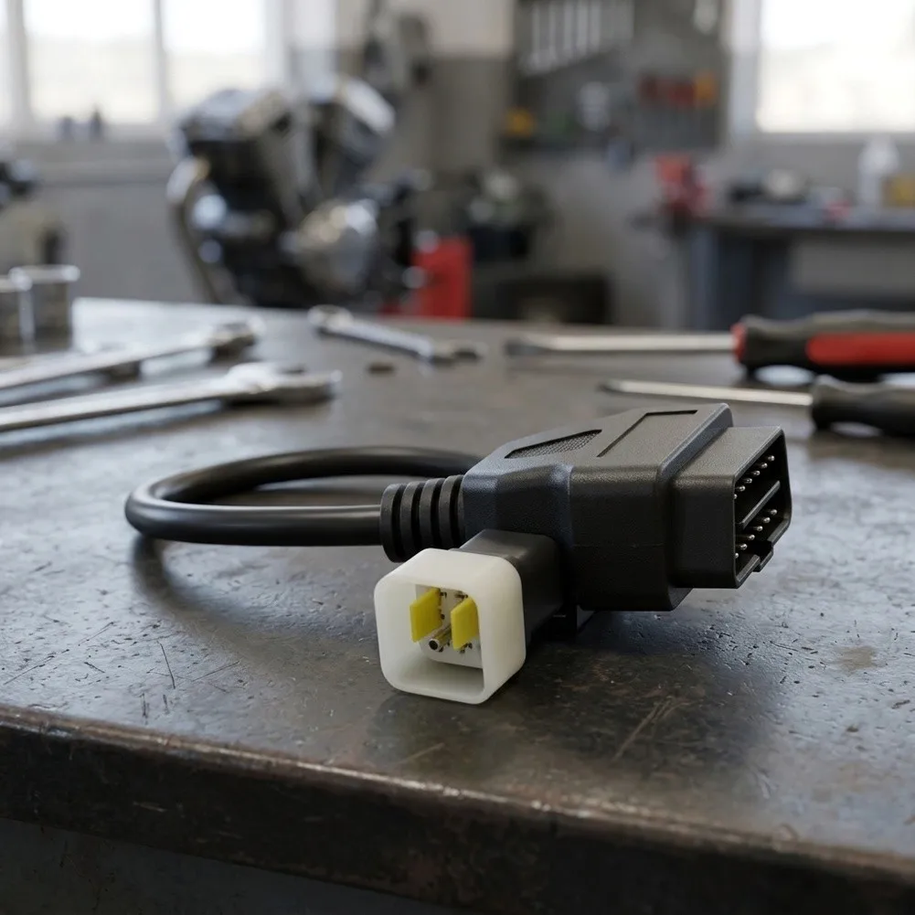 For Engine Troubleshooting As Shown In The Picture Motorcycle Diagnostic Cable Diagnostic Tool CAN Bus Support for k-line