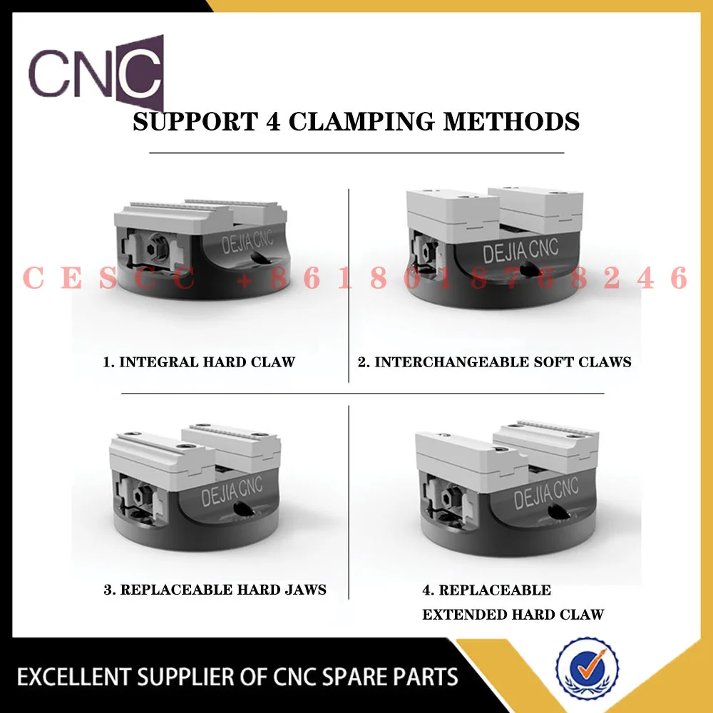 Self-centering five-axis vise 45° sawtooth CNC special-purpose synchronous motion seeking precision four-axis vise fixture