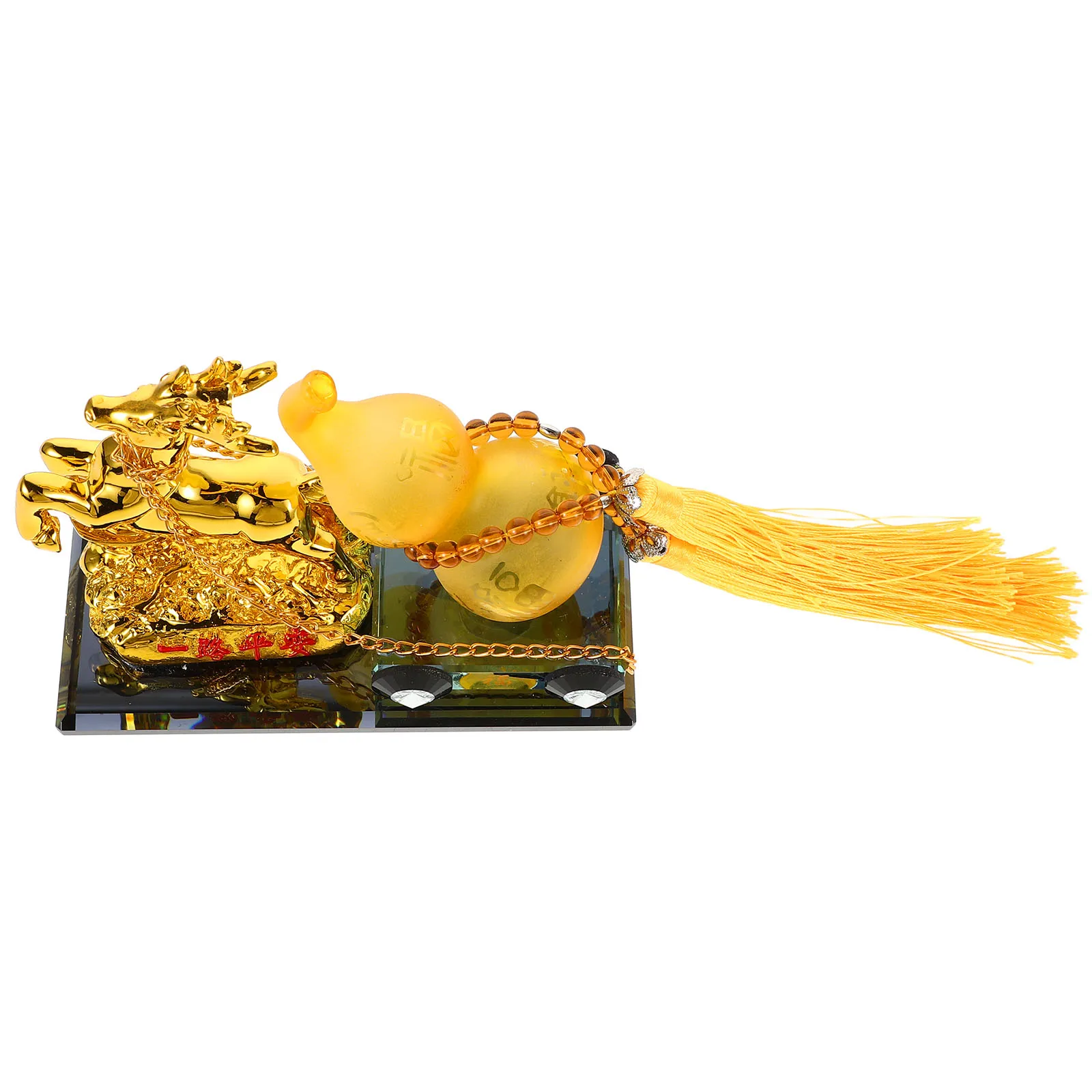 

Creative Car Dashboard Ornaments Resin Deer Gourd Design Scent Holder Empty Perfume Container InteriorDecoration Car Accessories