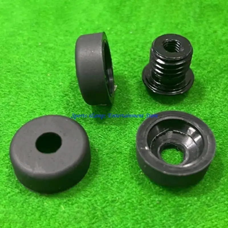 

G7NF 2pcs Rubber Byliard Bool Cue Cue нижний хвост защитный чехол легко в использовании