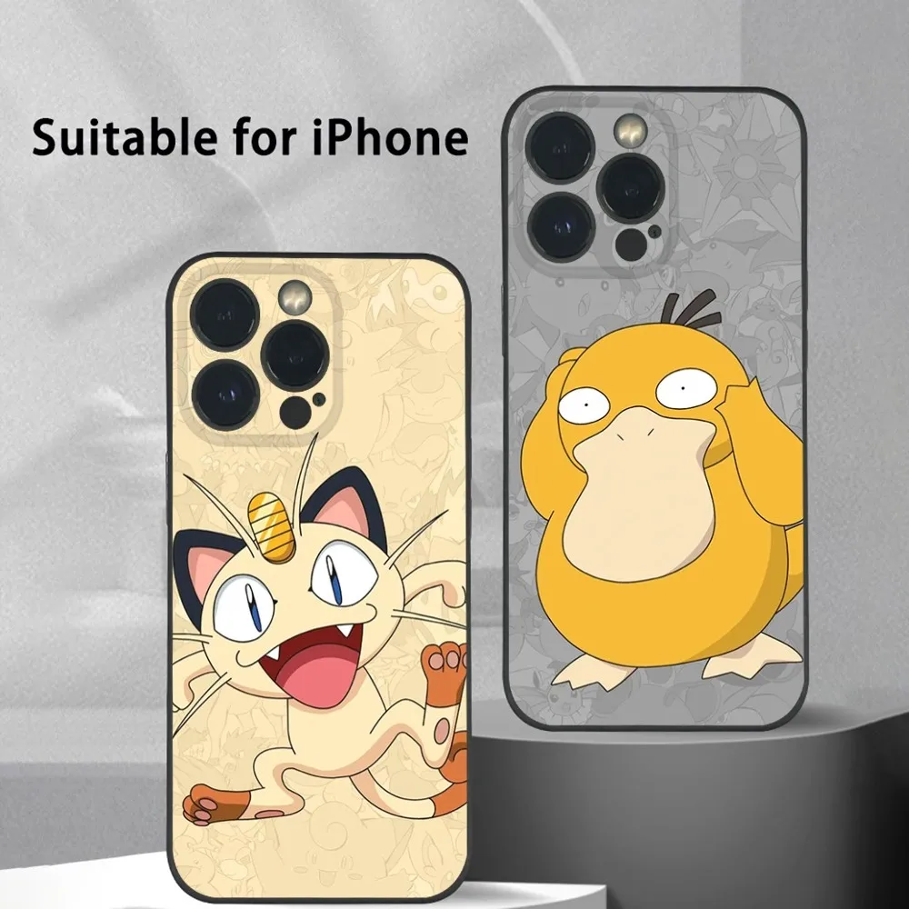 Schattige Cartoon Telefoonhoesje Voor Iphone 16 15 14 13 12 11 Pro Max Plus Mini Frosted Softshell Funda