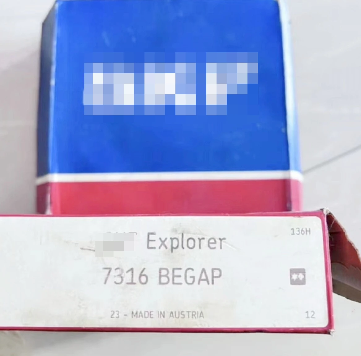 1PC FOR SKF 7316 BEGAP single row angular contact ball bearing