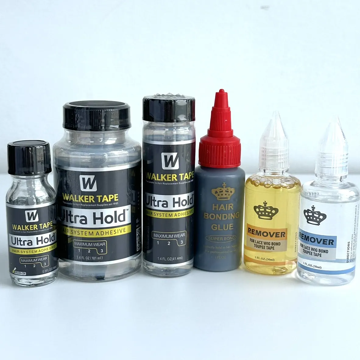 Hot Sale Wig Tape Max Hold Lace Glue Front Wig Glue For Wigs Transparent Lace Adhesive for Hair Replacement