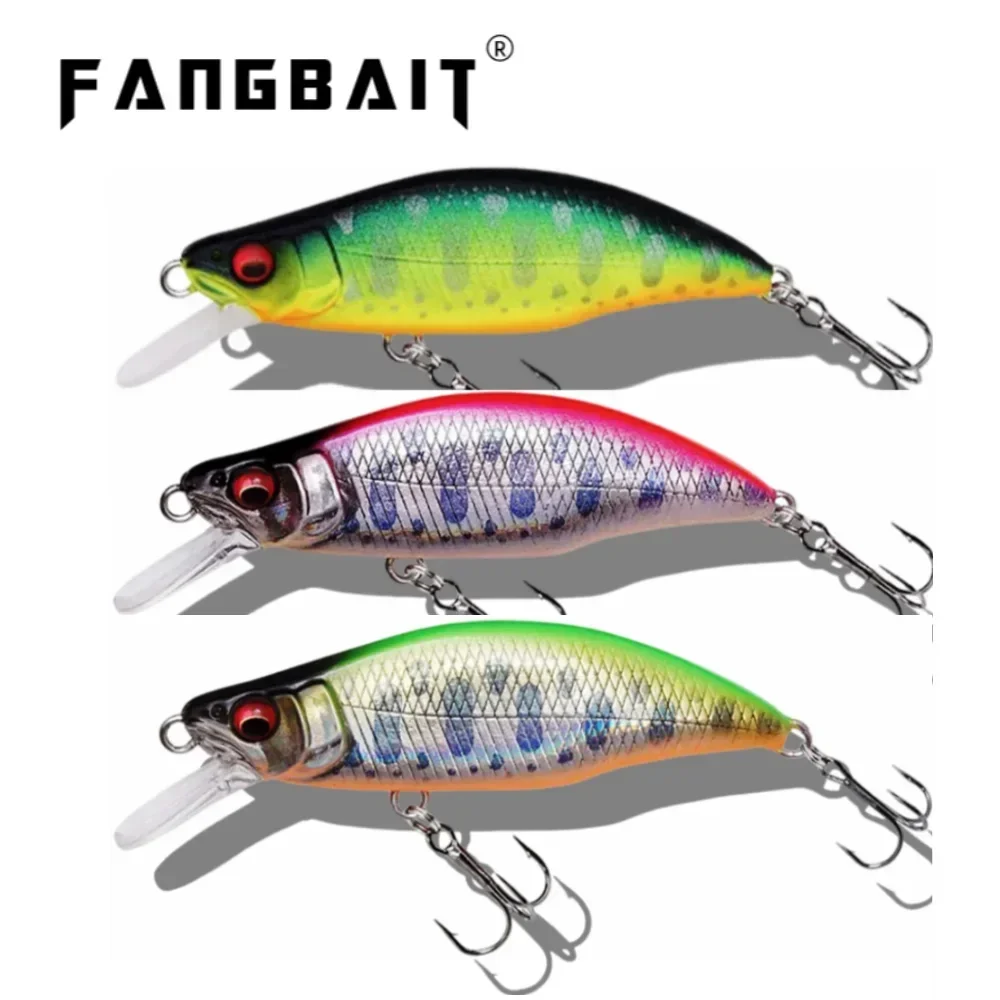 Mini Sinking Minnow Fishing Lures Jerkbaits Artificial Bait Wobbler Lure for Trout Bass Carp Fishing Megabass Humpback Wobblers