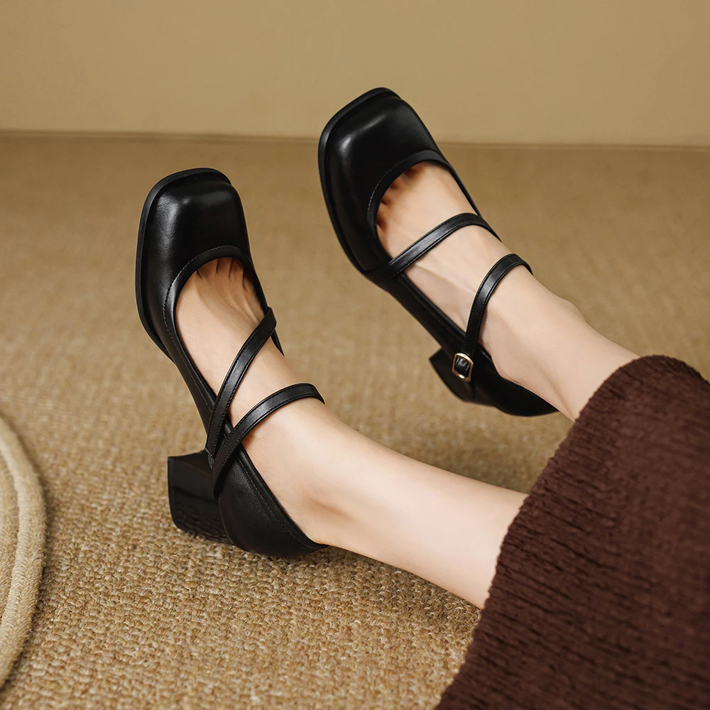 2026 Herbst Elegante Braune Da – Wide Fit Heels Bewertung und Preis