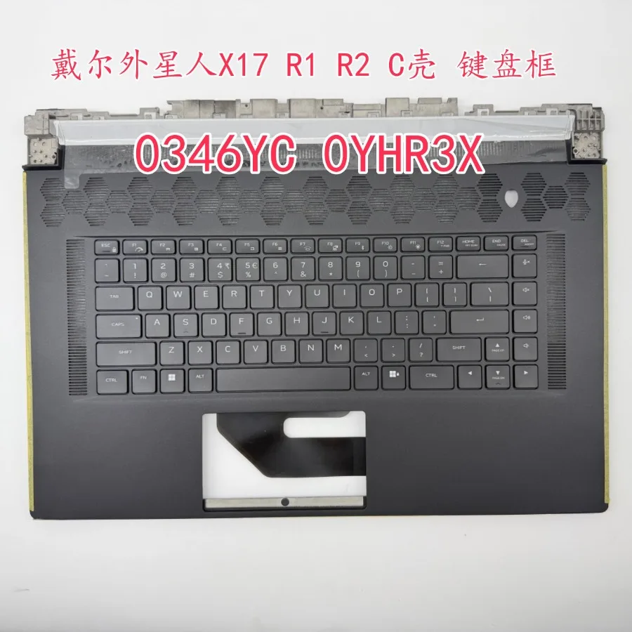 For Dell Alienware X17 R1 R2 C case, palm rest, keyboard box 0346YC 0YHR3X