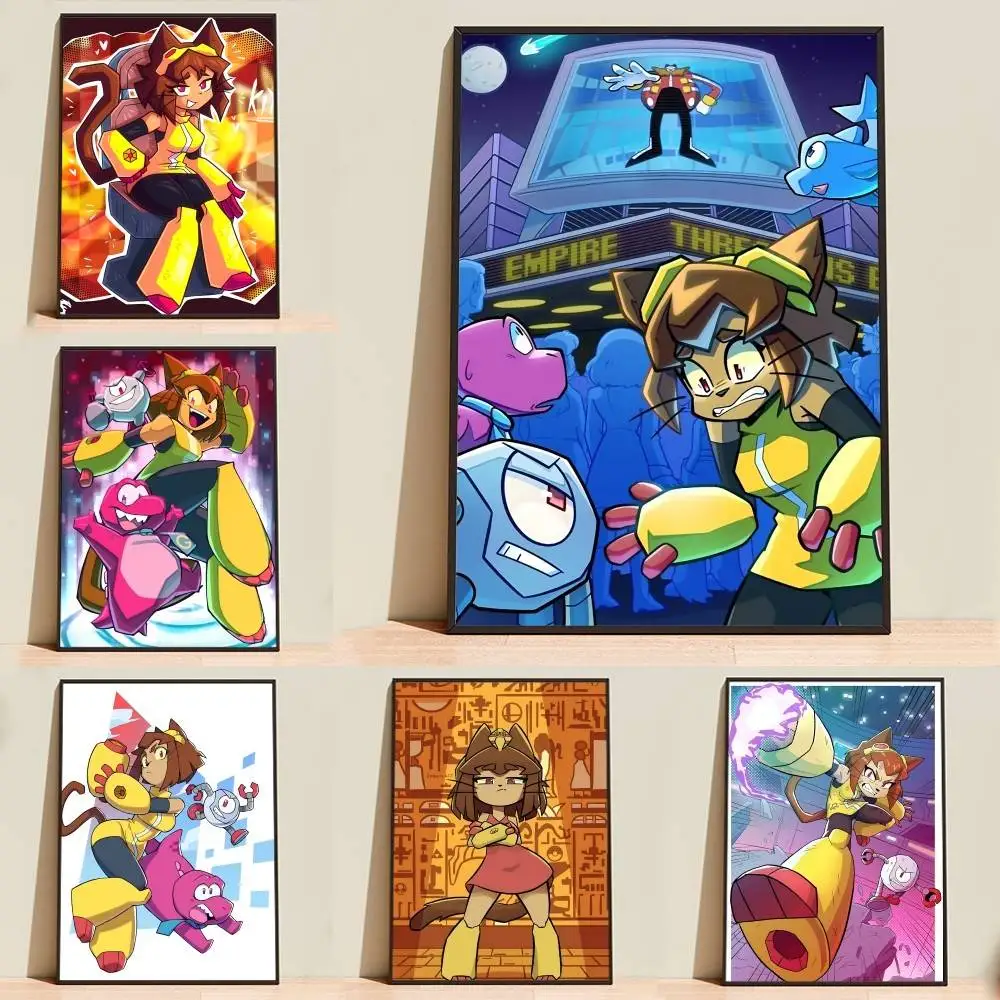 G-Gamerverse Cartoon K-Kit Poster High Quality Dorm Living Room Aesthetic Wall Decoration Painting Stickers Gift